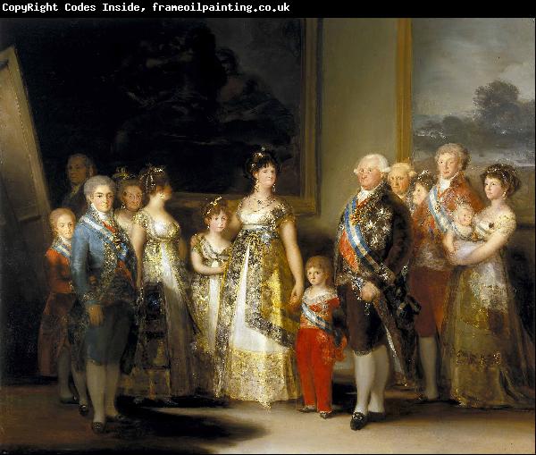 Francisco de Goya Charles IV of Spain and His Family